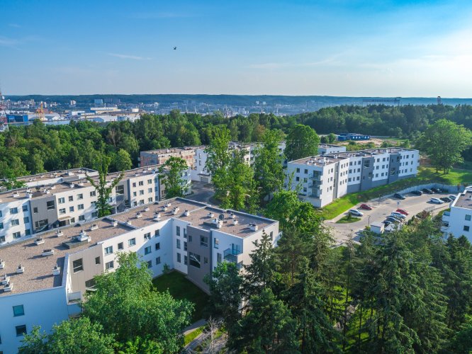 Osiedle Gdyńskie - mieszkania otoczone lasem, blisko morza i plaży
