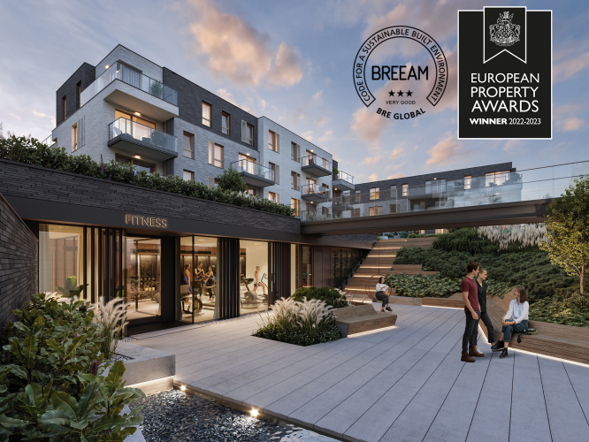 Atrium Oliva zostało podwójnie docenione w Europie. Inwestycja posiada prestiżowy, ekologiczny certyfikat BREEAM oraz najważniejszą nagrodę światowej branży nieruchomości - European Property Awards.