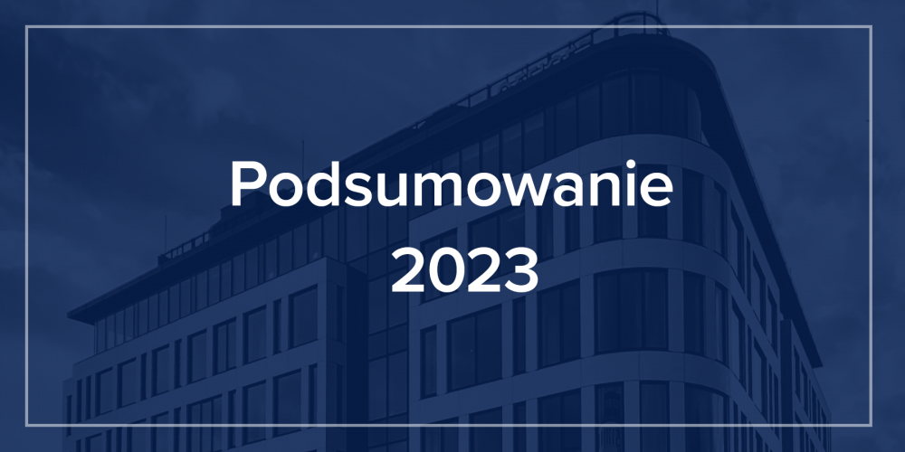 PODSUMOWANIE 2023 ROKU - zdjęcie główne