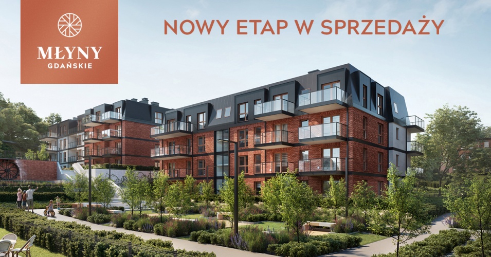Nowy etap inwestycji Młyny Gdańskie już w sprzedaży - zdjęcie główne