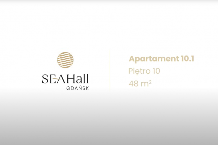 Spacer wirtualny po apartamencie 10.1 w SEAHall