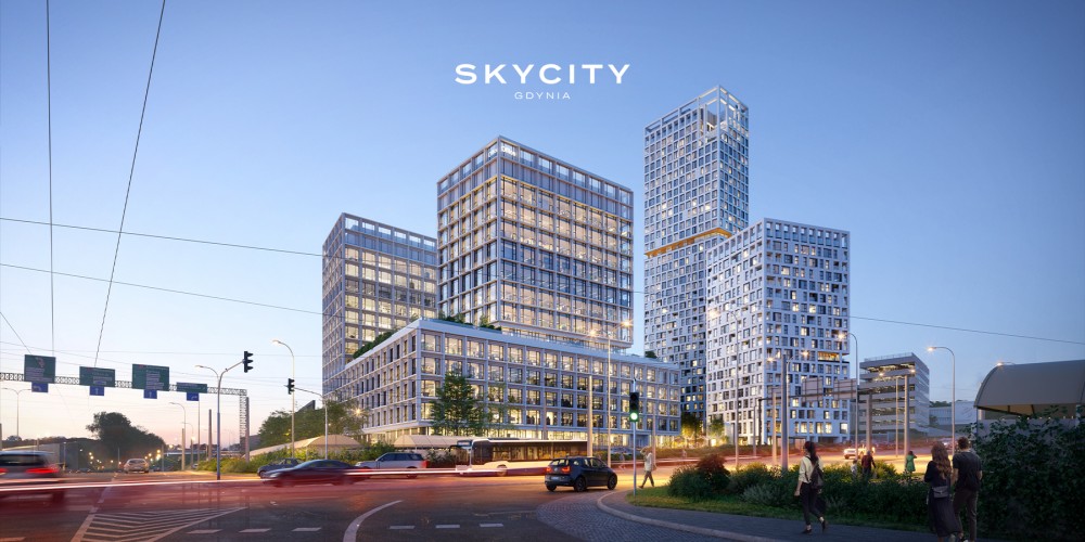 Rozpoczęto budowę inwestycji SKYCITY Gdynia - zdjęcie główne
